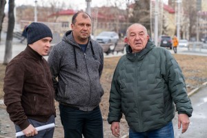 В Южно-Сахалинске общественники проинспектировали ход капремонта на участке проспекта Мира
